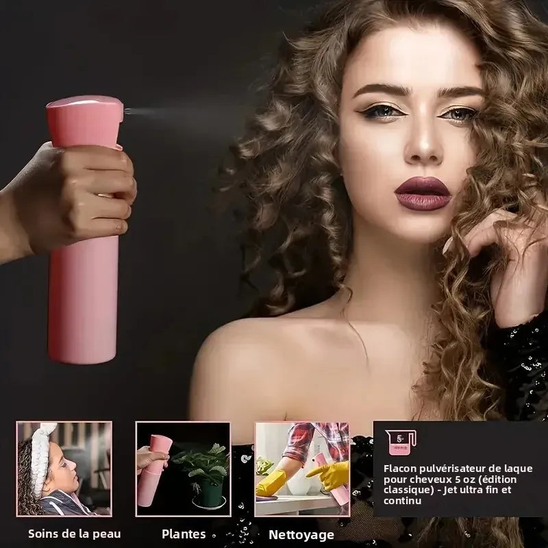 6pcs/Set Hair Brush Set Hairdressing Spray Bottle Hair Braiding Loop Rat Tail Comb Teasing Hair Brsuh Edge Control Hair Brush