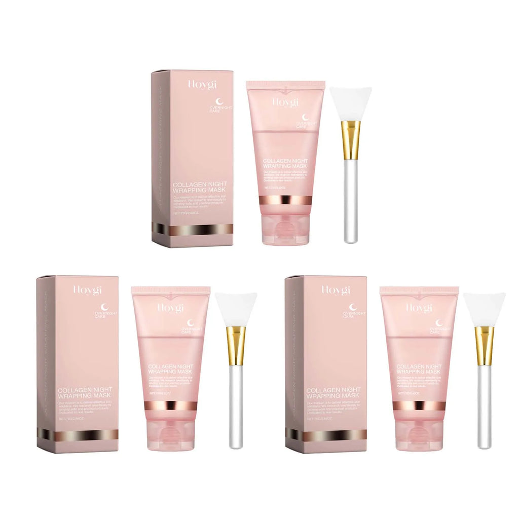 Masque Collagène Bio Peel-Off - Soin Anti-Rides Nuit