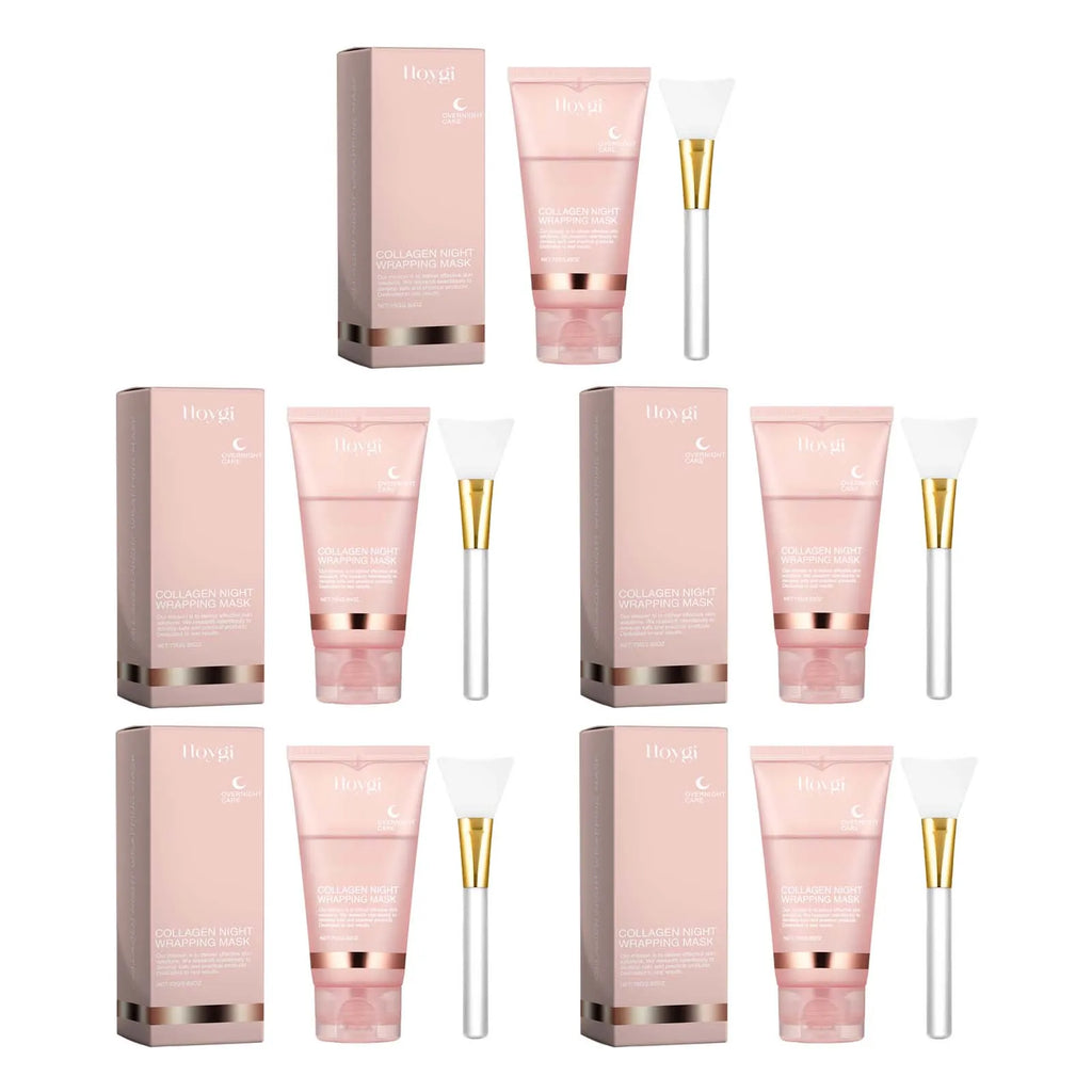 Masque Collagène Bio Peel-Off - Soin Anti-Rides Nuit