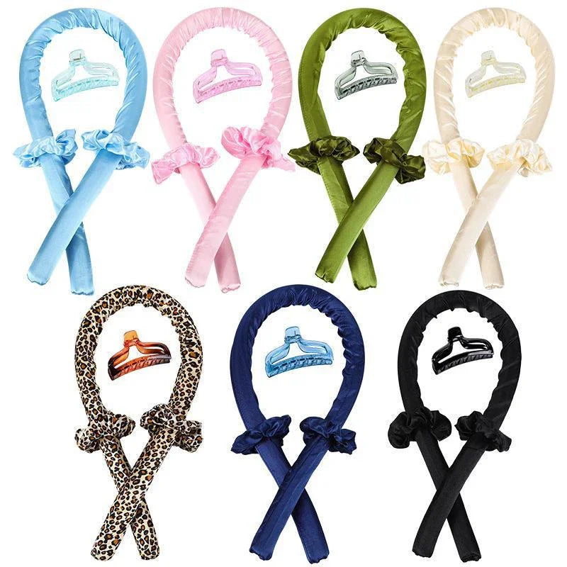 No Heat Foam Sleeping Curling Iron Big Wave Lazy Curl Styler for DIY Hair Dressing Tool - Efficient Hair Wave Styling