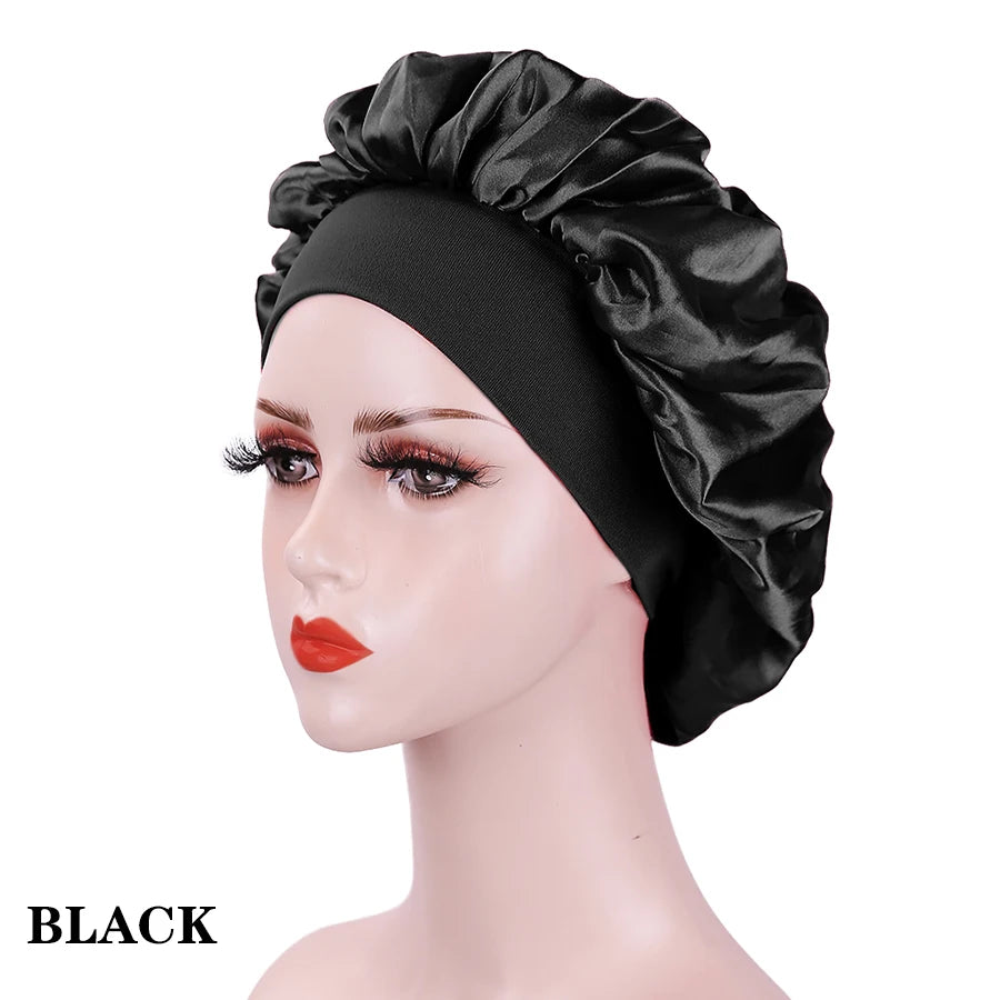 Bonnet de Nuit en Satin - Protection Cheveux