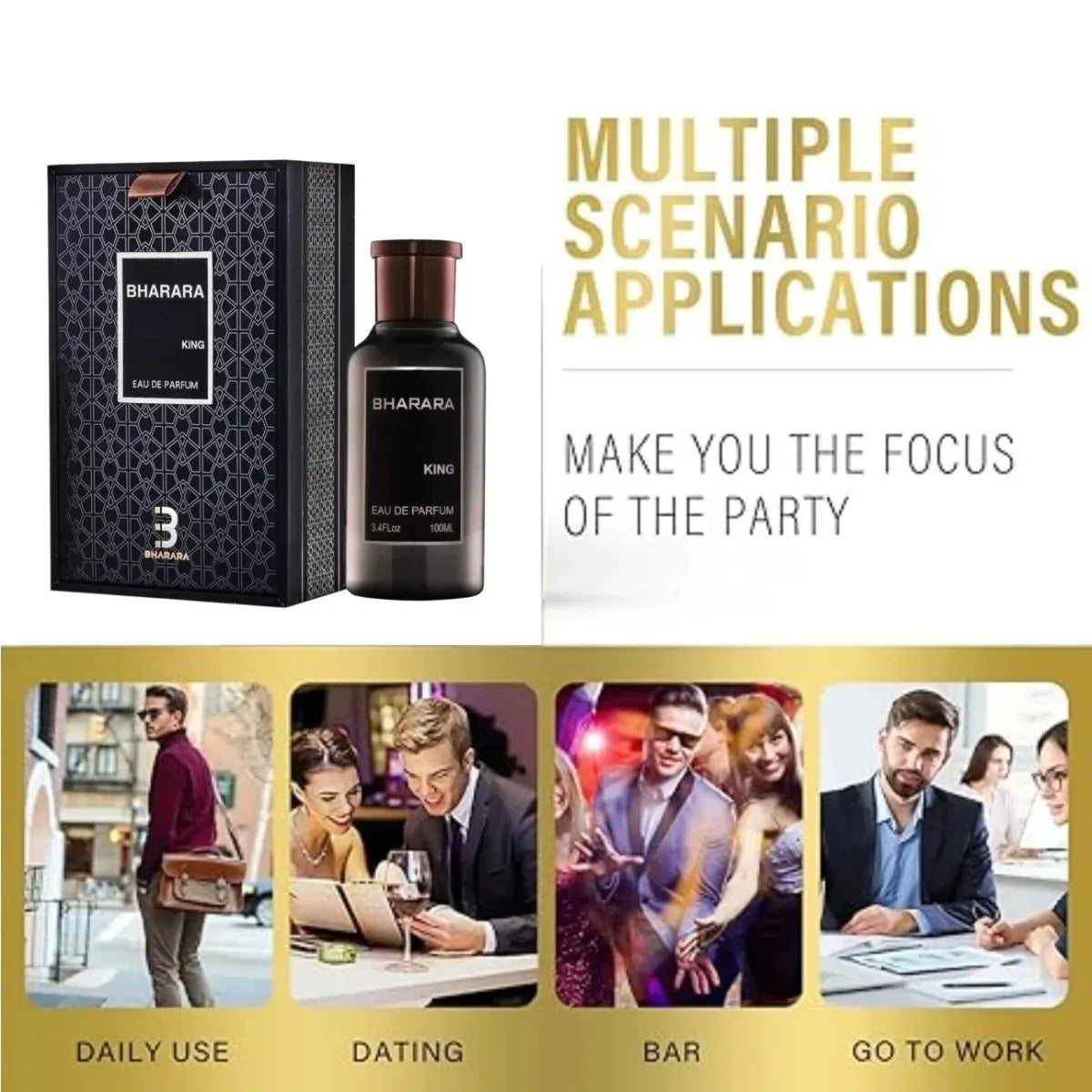 Bharara King Eau de Parfum 100ml - Homme Luxe